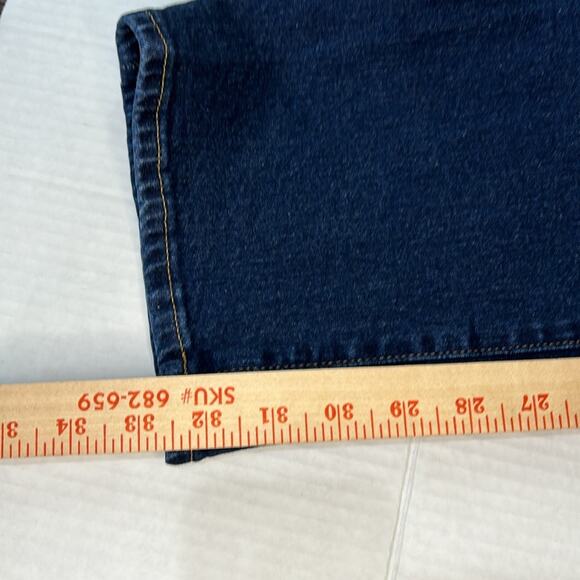 Gap Straight Gapflex Dark Denim Jeans Men’s Size 36x34 - Picture 10 of 14